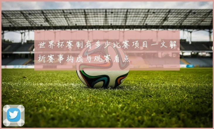 世界杯赛制有多少比赛项目一文解析赛事构成与观赛看点